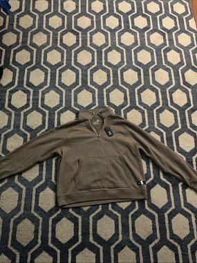 Xersion Men's Olive Quarter-Zip Pullover